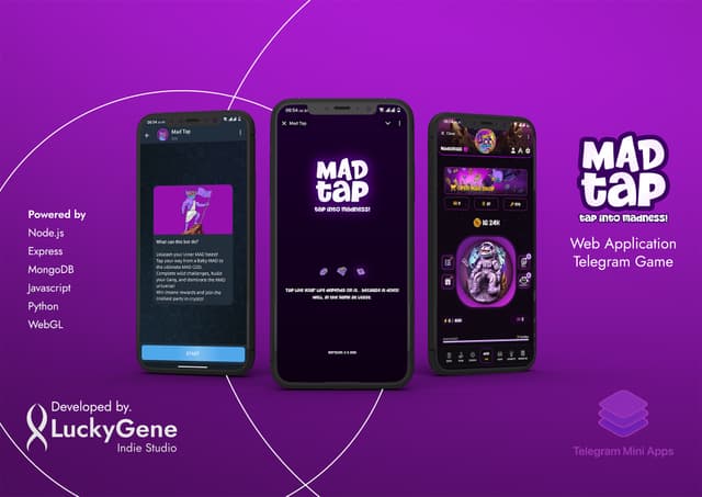MadTap Telegram MiniApp Game
