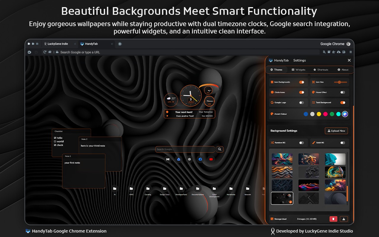 HandyTab Chrome Extension screenshot 4