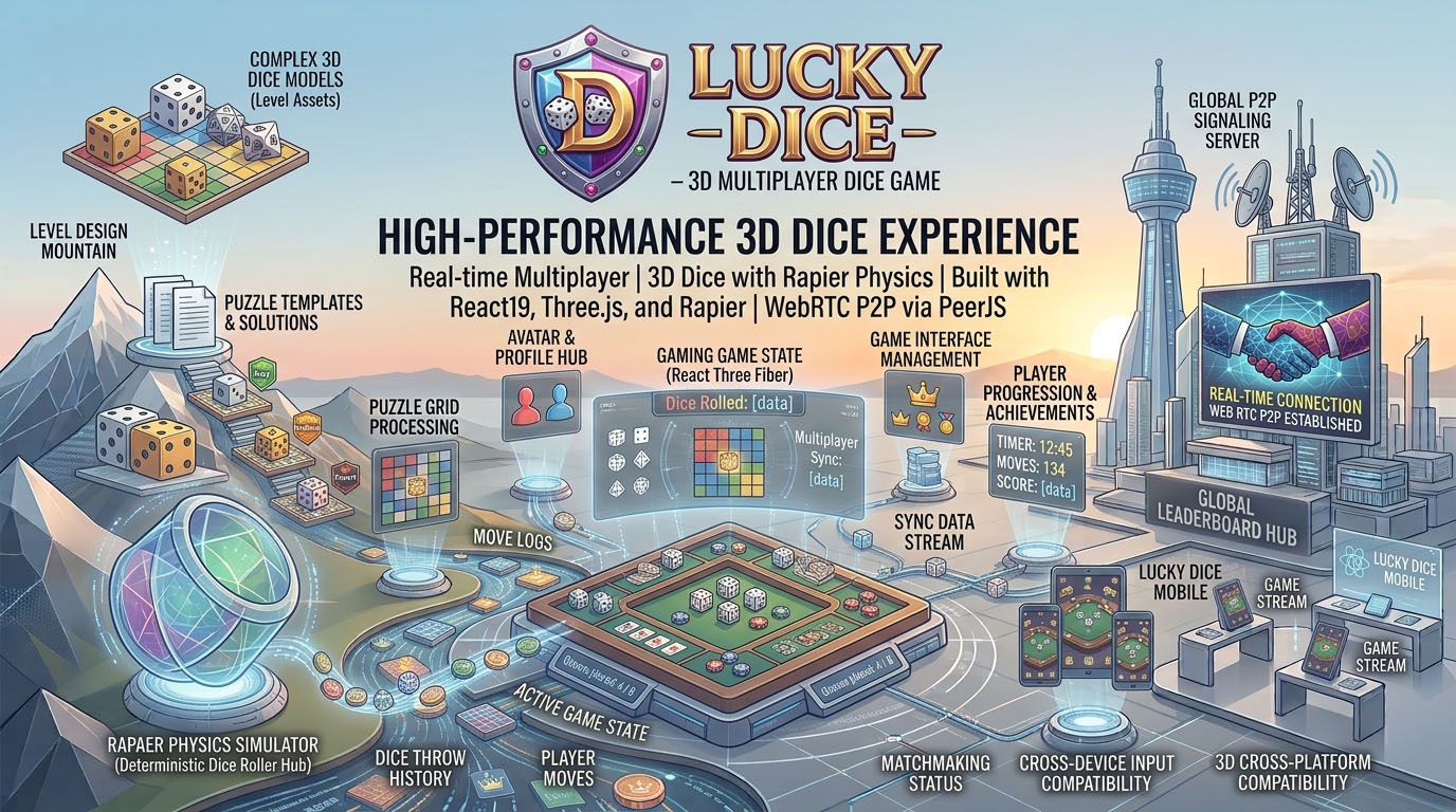 Lucky Dice – 3D Multiplayer Dice Game