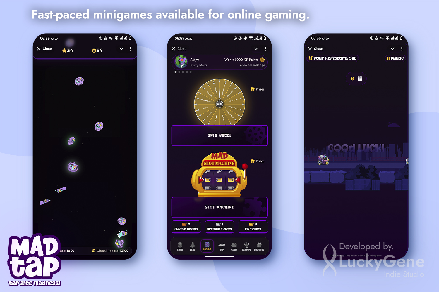 MadTap Telegram MiniApp Game screenshot 2