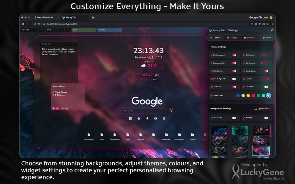 Customisations